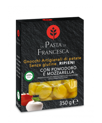 Gnocchi ripieni con pomodoro e mozzarella