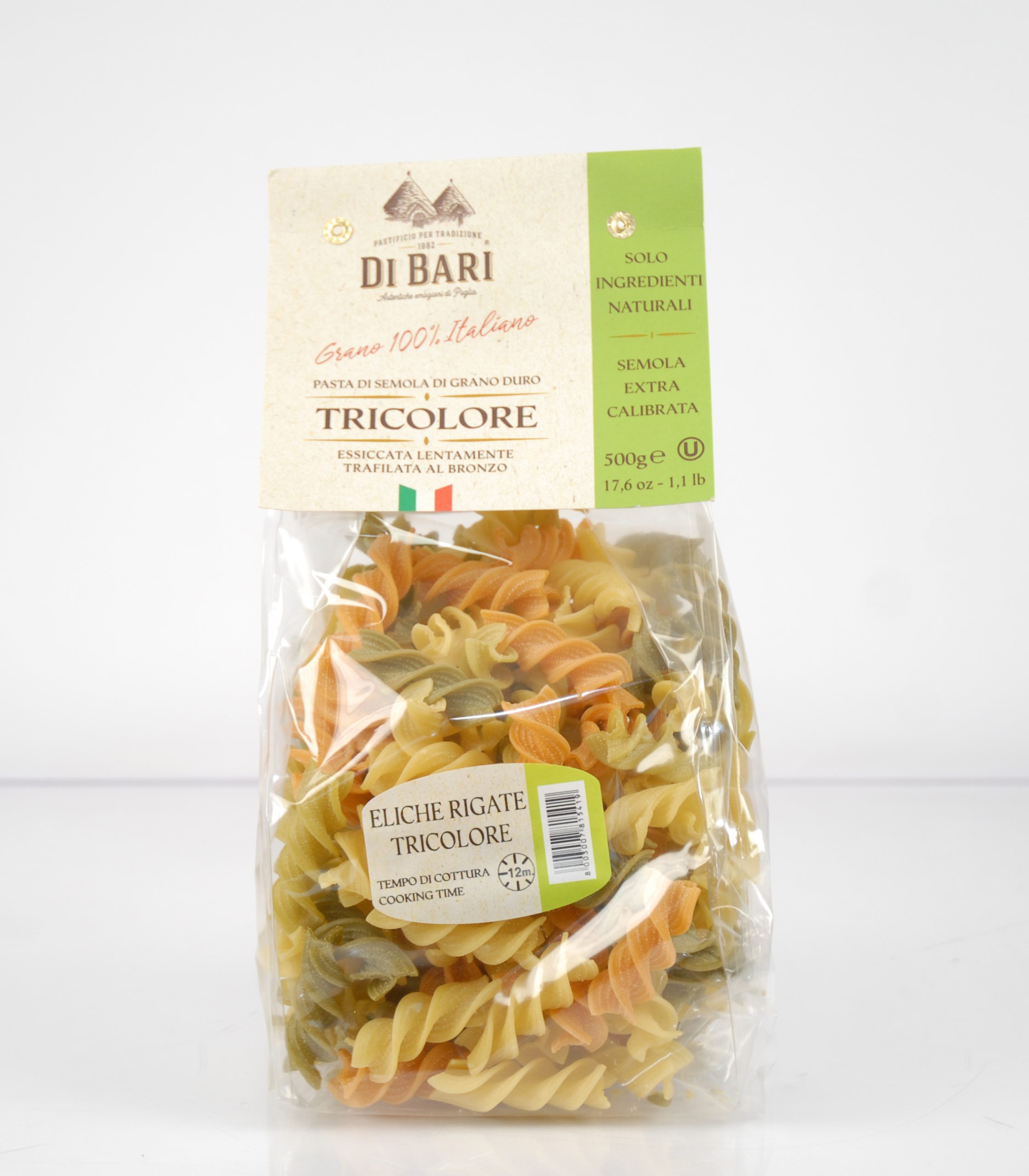 Eliche Rigate Tricolore 500gr
