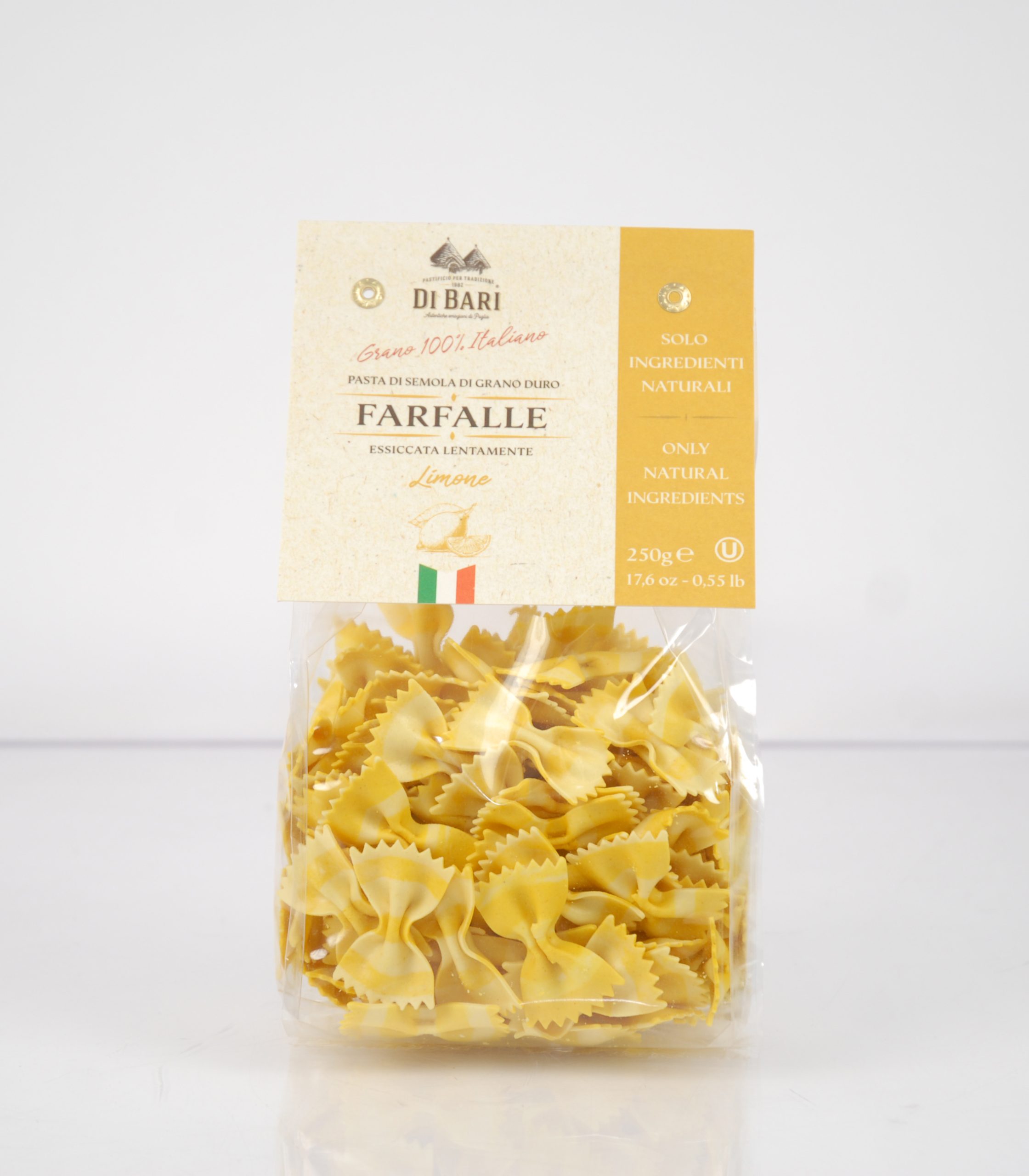 Farfalle Al Limone 250gr