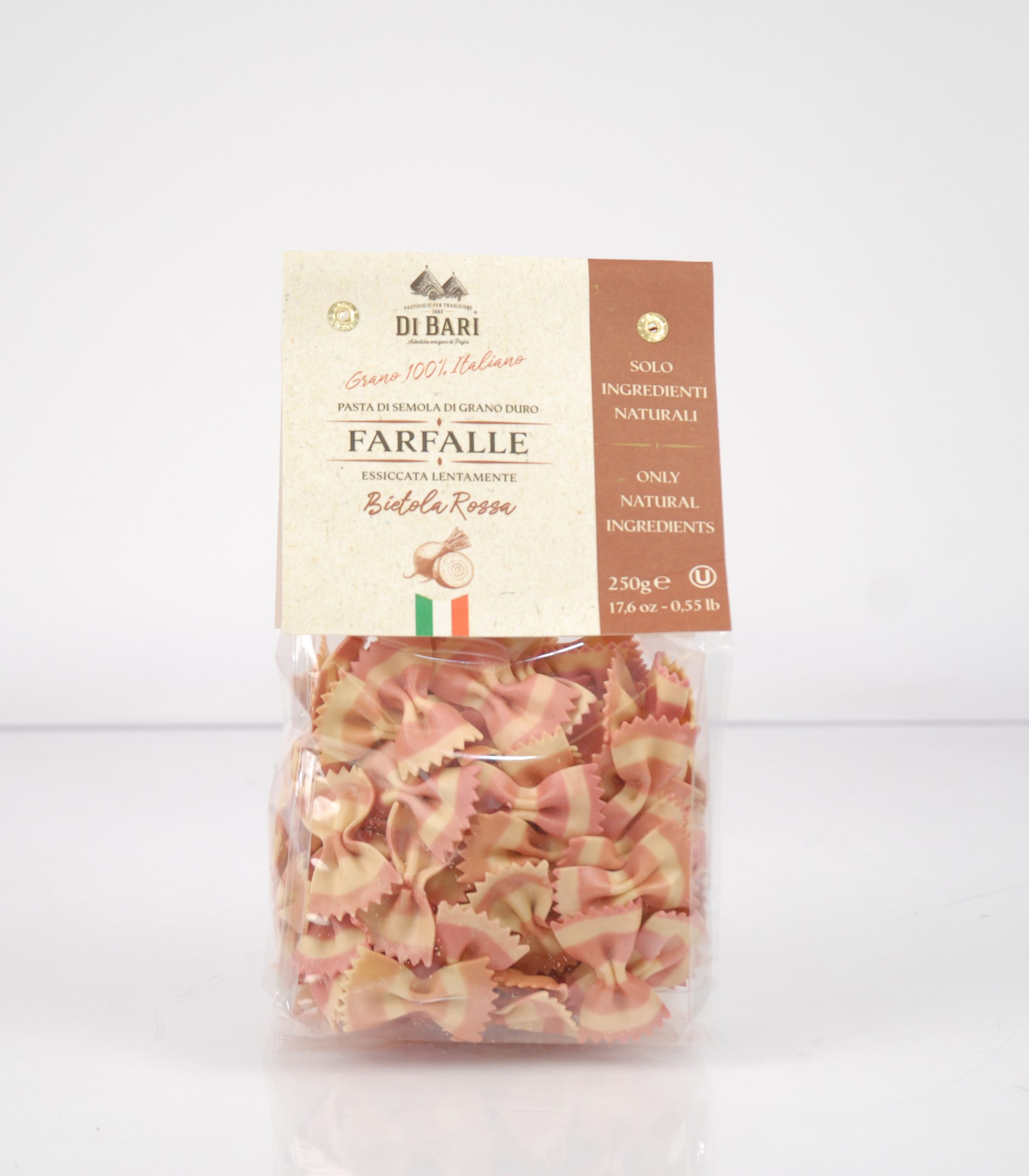 Farfalle Alla Bietola Rossa 250gr